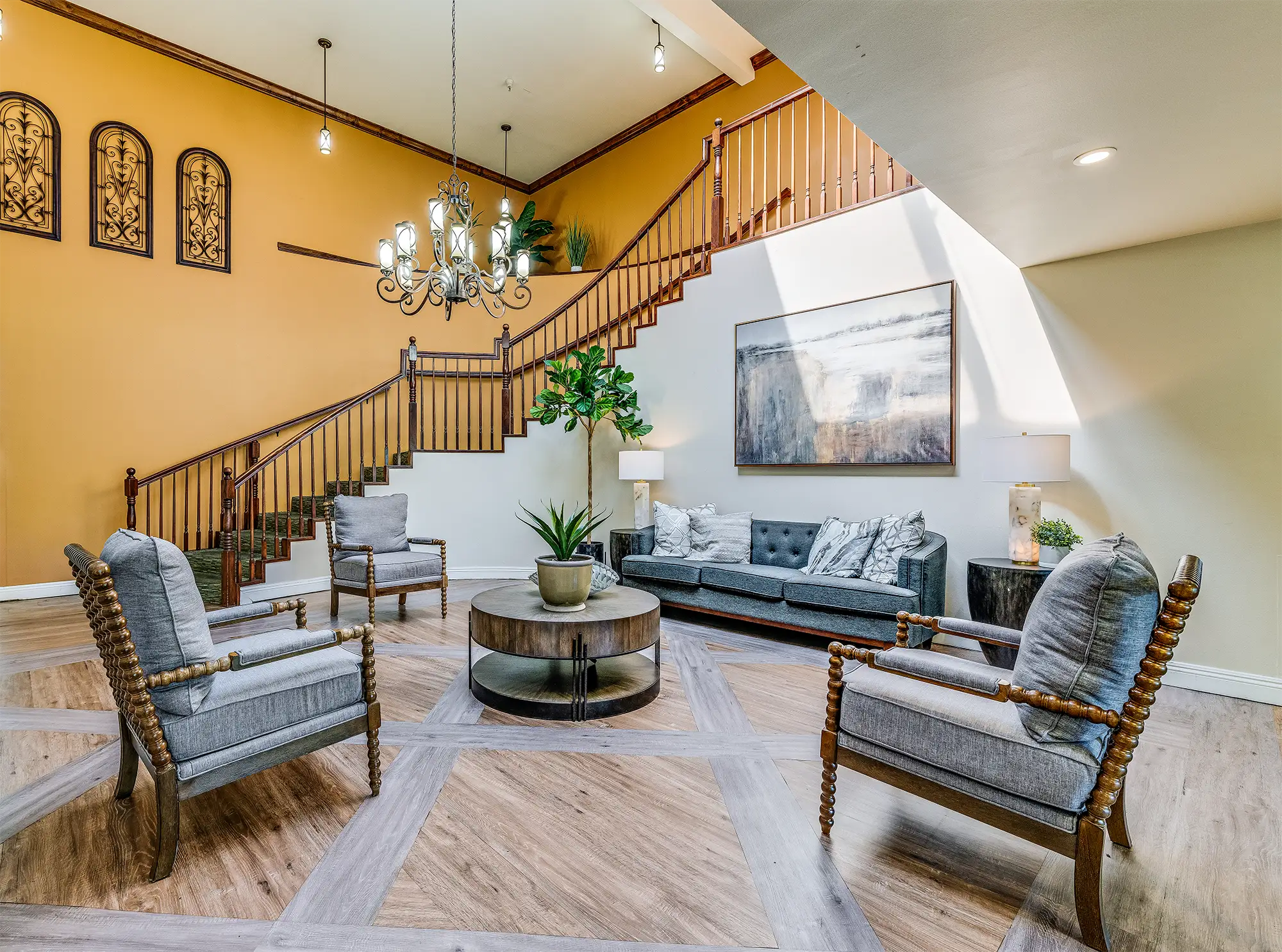 Beautiful view of the mountains near Meridian San Marcos